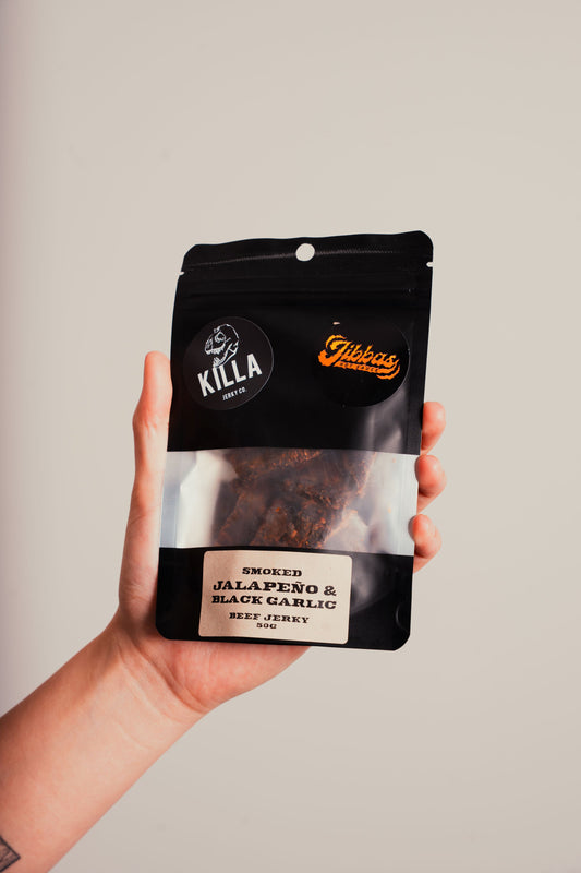 Smoked Jalapeno & Black Garlic Jerky