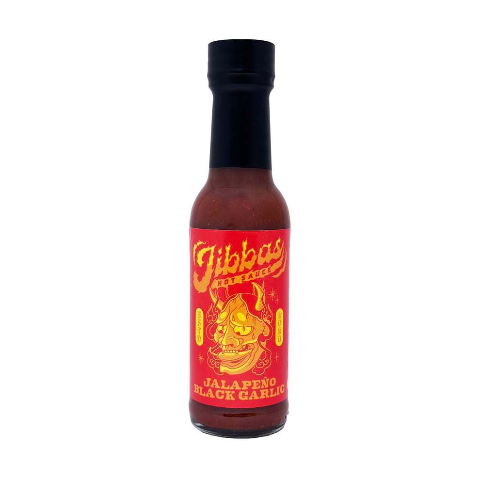 Jalapeno & Black Garlic Hot Sauce – Jibbas Hot Sauce